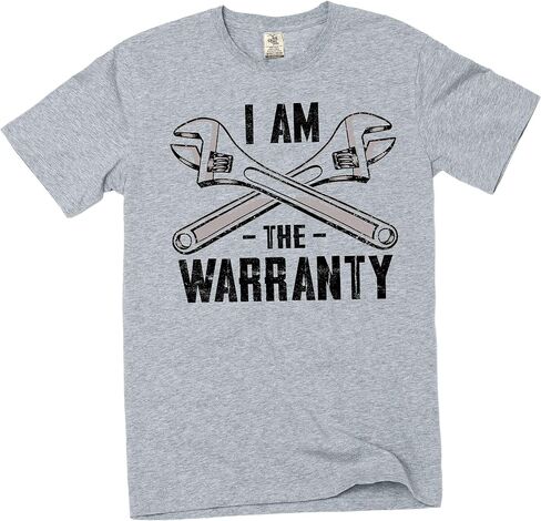 Men's Funny I am The Warranty T-Shirt DIY Garage Mechanic Humor tee in Kuwait