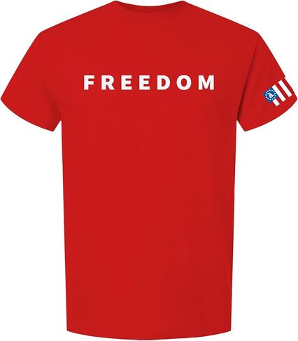 تيشيرت Freedom - أحمر in Saudi Arabia