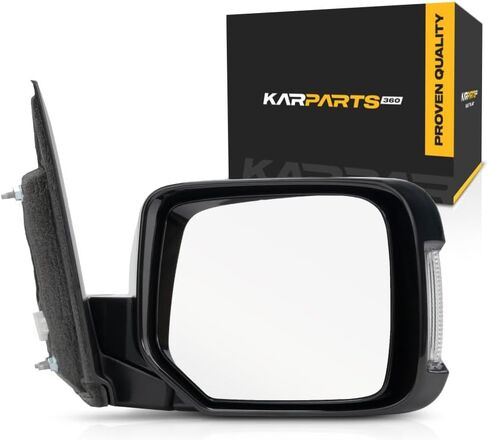 For Honda Pilot 2009 10 11 12 13 14 2015 Door Mirror Passenger Side | Power | Non-Heated | w/Signal Indicator | Paint to Match Replacement For 76200-SZA-A51ZA | HO1321259 in Kuwait