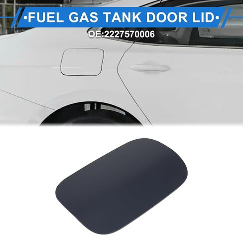 Fuel Tank Door Cap for Mercedes-Benz W222 2014-2020 Fuel Filler Flap Cover Clip Type No.2227570006 Primer ABS in Saudi Arabia