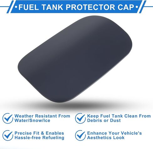 Fuel Tank Door Cap for Mercedes-Benz W222 2014-2020 Fuel Filler Flap Cover Clip Type No.2227570006 Primer ABS in Saudi Arabia