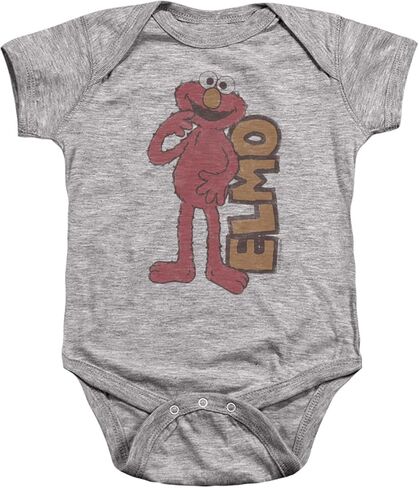 بدلة وملصقات من Popfunk Sesame Street Vintage Elmo للأطفال الأولاد والبنات in Saudi Arabia