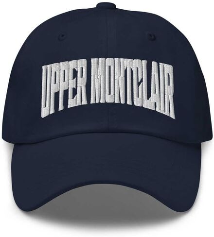 Upper Montclair Baseball Cap Upper Montclair Dad Hat New Jersey NJ Hat Embroidered Souvenir in Saudi Arabia