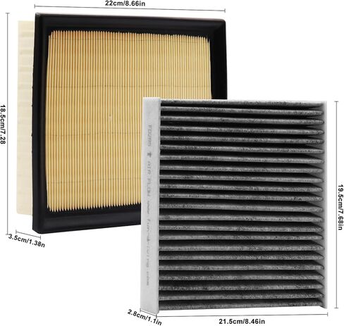 Comb Engine Cabin Air Filter for Prius 2015 2014 2013 2012 2011 2010 in Kuwait