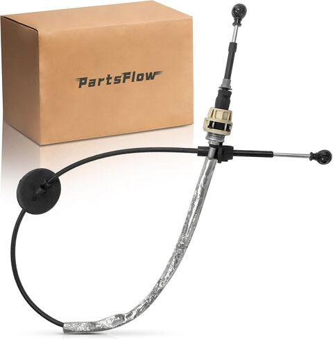كابل تحرير غطاء المحرك من PartsFlow مع مقبض لـ 1988-1994 شيفروليه C1500/C2500/C3500/K1500/K2500/K3500 لـ 1988-1994 GMC C1500/C2500/C3500/K1500/K2500/K3500 15981137، 912-183 in Kuwait