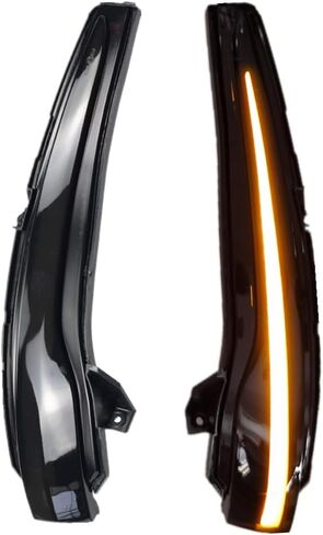 Led Flashing Water Dynamic Turn Signal Light Side Mirror Blinker Sequential Lamp For Mercedes-Ben-z C Class W205 E W213 S W222 (Yellow) in Saudi Arabia