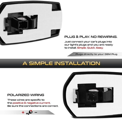 VIPMOTOZ 5x Full LED White Roof Cab Clearance Lamp Compatible With 2017-2022 Ford F250 F350 Super Duty Pickup Truck Chrome Lens Smoked Tinted Lens Pair Set in Saudi Arabia