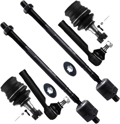 SCITOO 6-PC SET Suspension Kit For Subaru Impreza Legacy Outback Front Inner Tie Rod End Front Outer Tie Rod End Front Lower Ball Joint in Saudi Arabia
