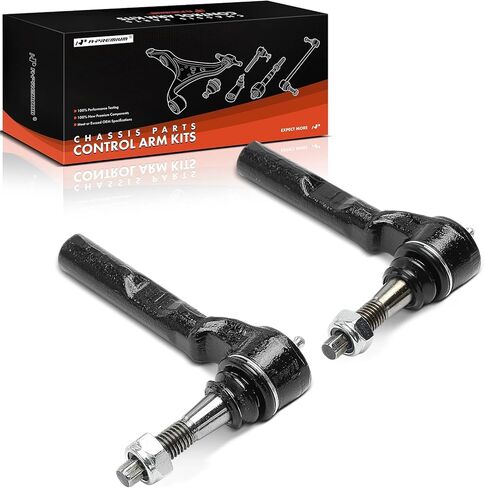A-Premium 2 x Front Outer Tie Rod Ends, Compatible with Chevrolet Express 1500 2003-2014, Express 2500 2003-2005 & GMC Savana 1500 2003-2014, Savana 2500 2003-2005 in Saudi Arabia