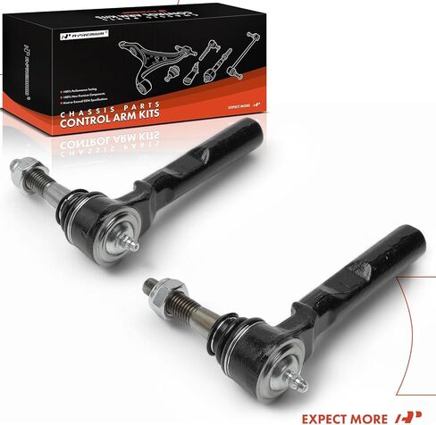 A-Premium 2 x Front Outer Tie Rod Ends, Compatible with Chevrolet Express 1500 2003-2014, Express 2500 2003-2005 & GMC Savana 1500 2003-2014, Savana 2500 2003-2005 in Saudi Arabia