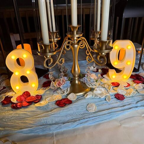 زينة عيد الميلاد الثاني والعشرون للنساء، 22 ديكور للحفلات للرجال، أرقام مضيئة 22 لافتة طاولة مركزية، 22 هدية عيد ميلاد لها وله in Kuwait