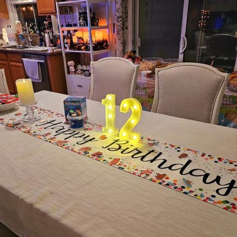 زينة عيد الميلاد الثاني والعشرون للنساء، 22 ديكور للحفلات للرجال، أرقام مضيئة 22 لافتة طاولة مركزية، 22 هدية عيد ميلاد لها وله in Kuwait