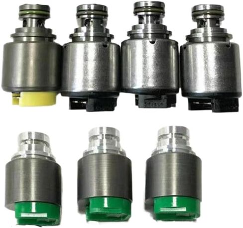 مجموعة ملفات لولبية ناقل الحركة 7 قطعة 5HP19 5HP-19FL 5 سرعات أوتوماتيكية متوافقة مع 325I 320I 325XI A6 كايمان in Saudi Arabia