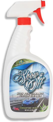 Show It Off Car Cleaner Spray – All Purpose Car Cleaner, Waterless Auto Wash for Paint, Glass, Chrome, Wheels & Leather Seats – Eco-Friendly Shine, 32oz in Saudi Arabia