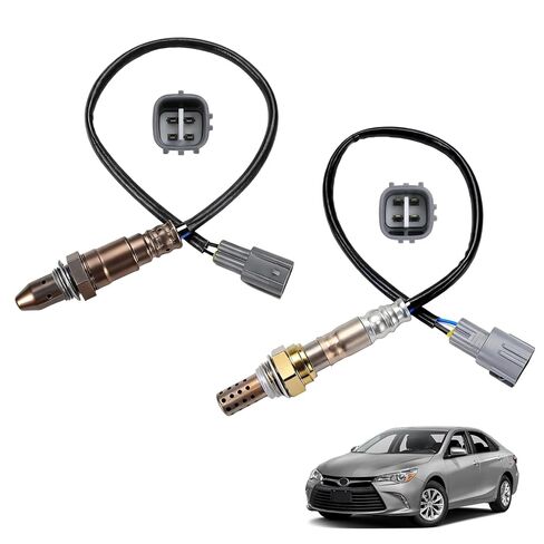O2 Oxygen Sensor Upstream Downstream Compatible with Lexus ES300h Scion TC Toyota Camry RAV4 2.5L 2011 2012 2013 2014 2015 2016 2017 2018 250-54084 25054084 350-64031 250-24360 25024360 in Kuwait