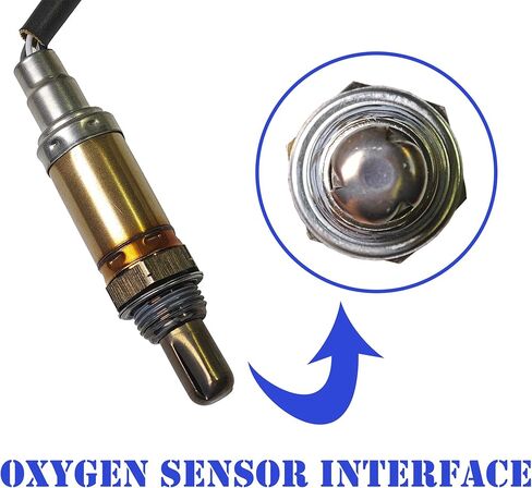 Oxygen Sensor 15717 Compatible with 2008-2012 Ford Mazda Jaguar Lincoln Aston Martin Mercury Replaces 13133 15777 1995-46970 in Kuwait