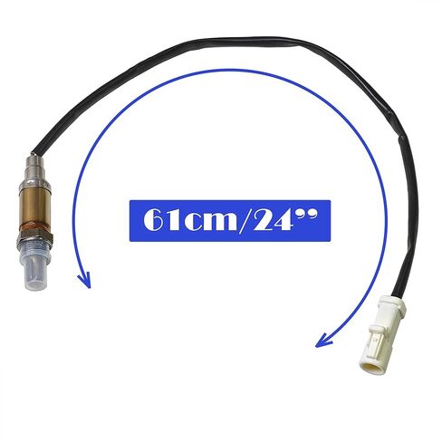 Oxygen Sensor 15717 Compatible with 2008-2012 Ford Mazda Jaguar Lincoln Aston Martin Mercury Replaces 13133 15777 1995-46970 in Kuwait