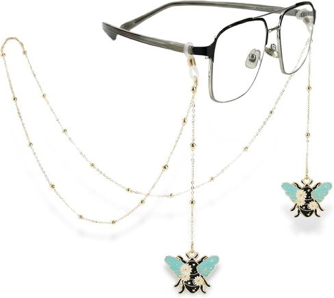 Stylish Glasses Chain for Women,14K Gold Plated Sunglasses Lanyard, Eye Glasses Holders Around Neck in Kuwait