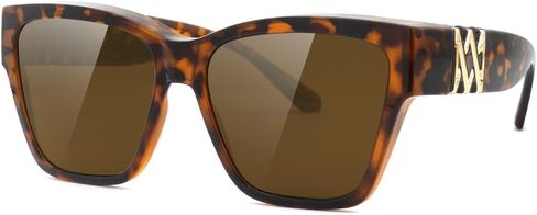 نظارات شمسية من Meeloog Over Glasses للنساء مستقطبة أنيقة وظلال عيون كاتي أكثر من الزجاج للنساء للقيادة الكبيرة MST0065 in Kuwait