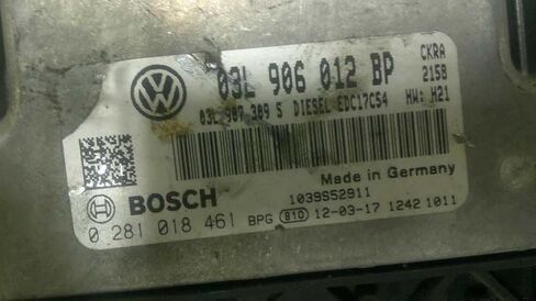وحدة التحكم في المحرك ECM 2.0L تناسب 12 متوافقة مع Passat 03L 906 012 BP 03L906012BP in Saudi Arabia