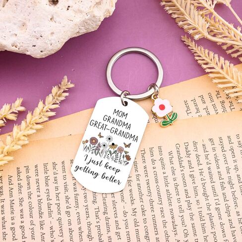 Great Grandma Gifts Promoted To Great Grandma Keychain Greatgrandmothers Pregnancy Announcement Mothers Day Gifts For Greatgrandmas in Kuwait