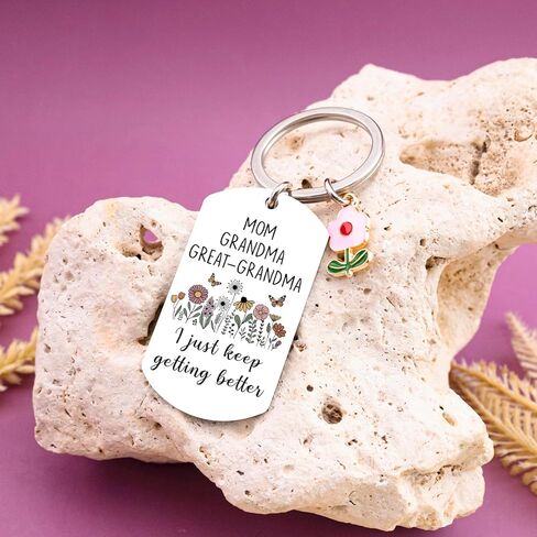 Great Grandma Gifts Promoted To Great Grandma Keychain Greatgrandmothers Pregnancy Announcement Mothers Day Gifts For Greatgrandmas in Kuwait
