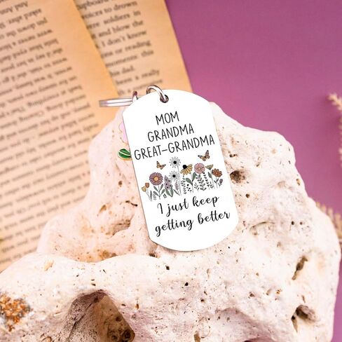 Great Grandma Gifts Promoted To Great Grandma Keychain Greatgrandmothers Pregnancy Announcement Mothers Day Gifts For Greatgrandmas in Kuwait