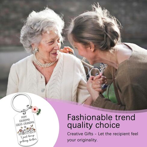 Great Grandma Gifts Promoted To Great Grandma Keychain Greatgrandmothers Pregnancy Announcement Mothers Day Gifts For Greatgrandmas in Kuwait