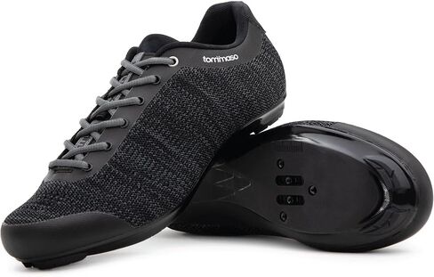 Tommaso Strada Men's Peloton Shoes & SPD Men's Cycling Shoes—2-in-1 Cycle Shoes—Works with Delta & SPD—Cycling Shoes for Men—Indoor Cycling Shoes—Road Bike Shoes for Men Cycling—Cleats NOT Installed in Kuwait