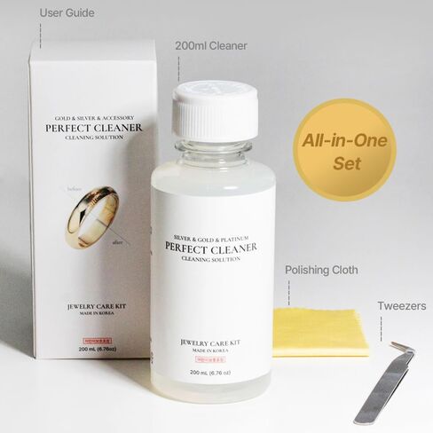 Perfect Jewelry Cleaner Kit – Removes Tarnish from Gold, Silver & Platinum in Saudi Arabia