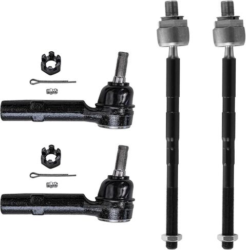 Detroit Axle - RWD Front Inner Outer Tie Rods Ends Suspension Kit Replacement for 2008 2009 2010 2011-2015 Cadillac CTS - 4pc Set in Saudi Arabia