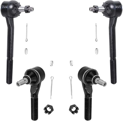 Detroit Axle - RWD Front Inner Outer Tie Rods Ends Suspension Kit Replacement for 2008 2009 2010 2011-2015 Cadillac CTS - 4pc Set in Saudi Arabia