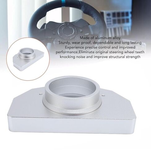 Aluminum Alloy Steering Wheel Bearing Mount for G25 G27 G29 G920 G923 - Durable Sim Racing Wheel Repair Bracket with Easy Installation for Compatible Racing Simulators in Saudi Arabia