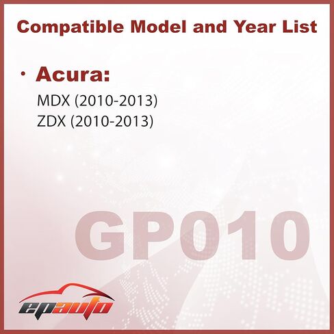 EPAuto GP010 (CA11010) Engine Air Filter Replacement for Acura MDX (2010-2013), ZDX (2010-2013), Up to 12,000 Miles or 12 Months Protection in Saudi Arabia