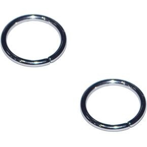 Painful Pleasures 2x 14g 16g 18g 20g Body Piercing 316L Surgical Steel 14 16 18 20 Gauge Annealed Seamless Nose Ring Hoop Earring Eyebrow Tragus Cartilage 1/4 5/16 3/8 Set of 2 in Kuwait