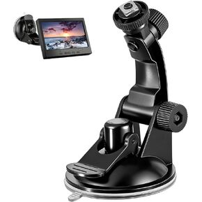 حامل شاشة كاميرا احتياطية للسيارة، دعامة تثبيت على الزجاج الأمامي، حامل كاميرا قابل للتعديل - حامل شاشة للكاميرات العكسية للسيارات in Kuwait