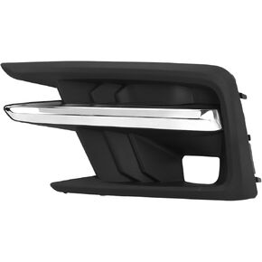 غطاء إطار مصباح الضباب AMAKO مع حواف من الكروم، متوافق مع Subaru Ascent 2019 2022، إطار ABS أسود مع مشابك تثبيت (يسار: 57731XC03A) in Kuwait