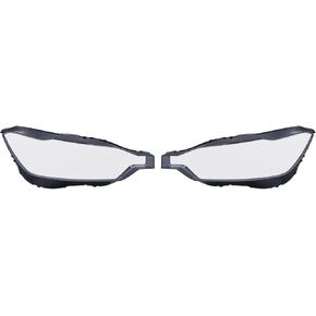 استبدال غطاء المصباح الأمامي للسيارة متوافق مع فولفو XC60 2017-2021، زوج واحد من غطاء عدسة المصباح الأمامي الشفاف، وضعه على السيارة: أمامي، يسار ويمين in Kuwait