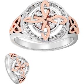 خاتم عقدة الساحرات للنساء، خاتم حماية الساحرات الأنيق، خاتم Anillo Nudo De Bruja Plata، مجوهرات عقدة سلتيك، هدايا عيد الحب للزوجة والصديقة in Kuwait