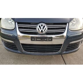 Front License Plate Tag Holder Mounting Adapter Bumper Kit Bracket for Volkswagen (All Models) Quantity Discount (9.45$ to 5.60$)(each with 6 Screws + 2 Built In Nuts) – Premium Car Accessories (1) in Kuwait