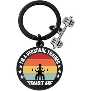 Athletic Trainer Gifts Gym Accessories for Men/Women Fitness Instructor Gift for Gym Rats Workout Backpack Charm in Kuwait