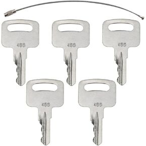 5PCS 455 104466 Ignition Keys Replacement – Compatible with Genie, Skyjack, Terex, Snorkel, Upright, Vermeer Scissor & Boom Lifts, Heavy Equipment Key in Kuwait
