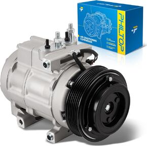 ضاغط مكيف هواء PHILTOP 275548 مع قابض لسيارة Hyundai Sonata 2006-2009 2.4L، Kia Optima 2007-2008 2.4L in Kuwait