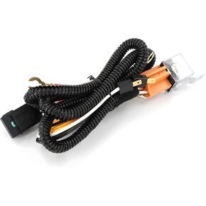 مجموعة أدوات تسخير الأسلاك لبوق السيارة من YoRise، محول مقسم مزدوج القرن SPST 12 فولت 40 أمبير 4 سنون، ملحقات أبواق لهجة انفجار شبكة السيارات للسيارات والشاحنات والدراجات النارية (أسود) in Kuwait