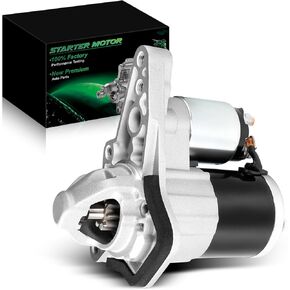 New Upgraded Starter Motor for:-Nissan Versa 2012 2013 2014 Versa Note 1.6L L4 12V 1.0KW 10 Teeth Clockwise Replacement OE# 23300-BC200, 19137N, M000T32171, 233001HK0A, 233001HK0B, 233001KA1 in Kuwait