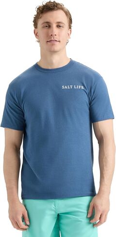 Salt Life Men's Lush Canopy Short Sleeve Classic Fit Shirt in Saudi Arabia