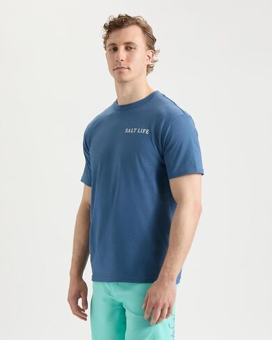Salt Life Men's Lush Canopy Short Sleeve Classic Fit Shirt in Saudi Arabia