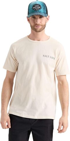 Salt Life Men's Lush Canopy Short Sleeve Classic Fit Shirt in Saudi Arabia