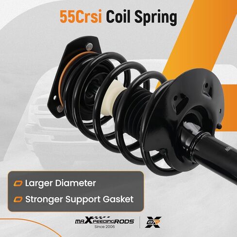 maXpeedingrods 171661 1332303 Front Strut for Chevy Impala Monte Carlo 2000-2013 Buick Allure Century LaCrosse Regal 1997-2009 Pontiac Grand Prix 1997-2003, Shock Absorber Strut Assembly w/Coil Spring in Kuwait