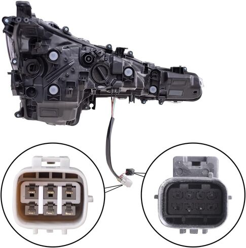 Brock Headlight for 2019-2022 Corolla LED Hybrid/Hatchback SE/XLE/XSE w/o Night Japan 8117012L00 Left TO2502272 in Saudi Arabia